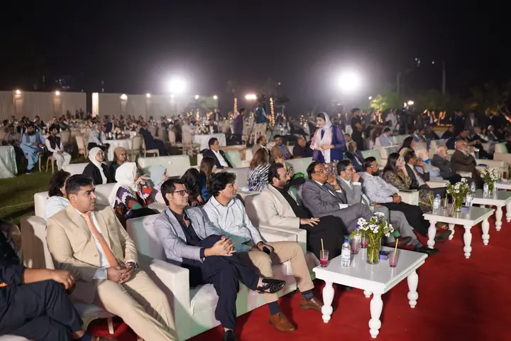 Council members and invited guests during the formal programme.